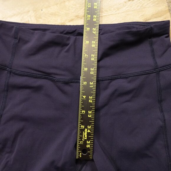 Lululemon pace rival crop pants women's 6 navy - Picture 3 of 10